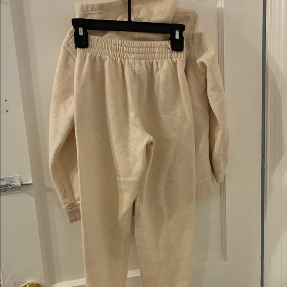 Nike Kids Beige Hoodie and Joggers Set - Picture 4 of 5